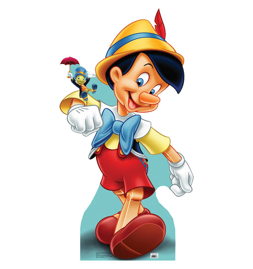 Pinocchio and Jiminy Cricket Lifesize Standup