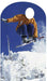 Snowboarder Lifesize Stand-In