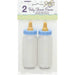 Blue Fillable Baby Bottle, 5'' | 2 ct