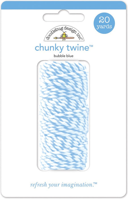 Bubble Blue Chunky Twine 20 Yards |1 ct