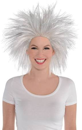 Crazy Silver Wig | Adult