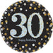 Sparkling Celebration 30th Birthday Paper Dessert Plates, 7'' | 8 ct