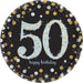 Sparkling Celebration 50th Birthday Paper Dessert Plates, 7'' | 8 ct