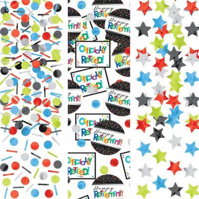 Officially Retired Assorted Confetti, 1.2 oz. | 1 ct