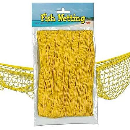 Yellow Fishing Netting, 12' | 1 ct