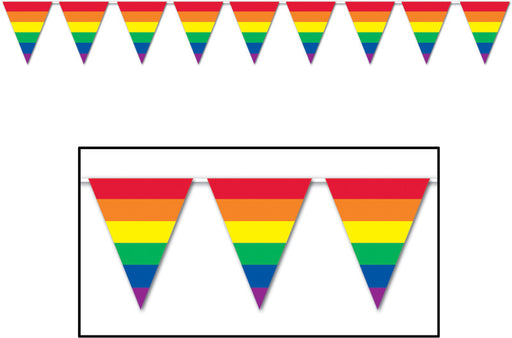 Rainbow Pennant Banner | 1 ct