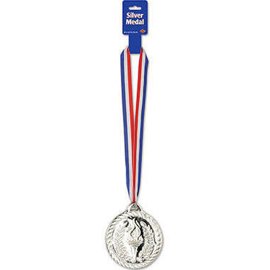 Silver Medal w/Ribbon | 1 ct