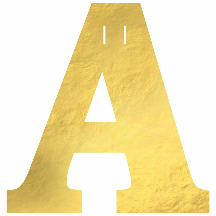 Create Your Own Banner "A" Gold Foil | 1ct