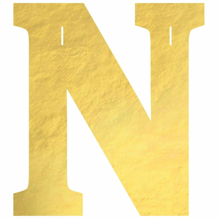 Create Your Own Banner "N" Gold Foil | 1ct