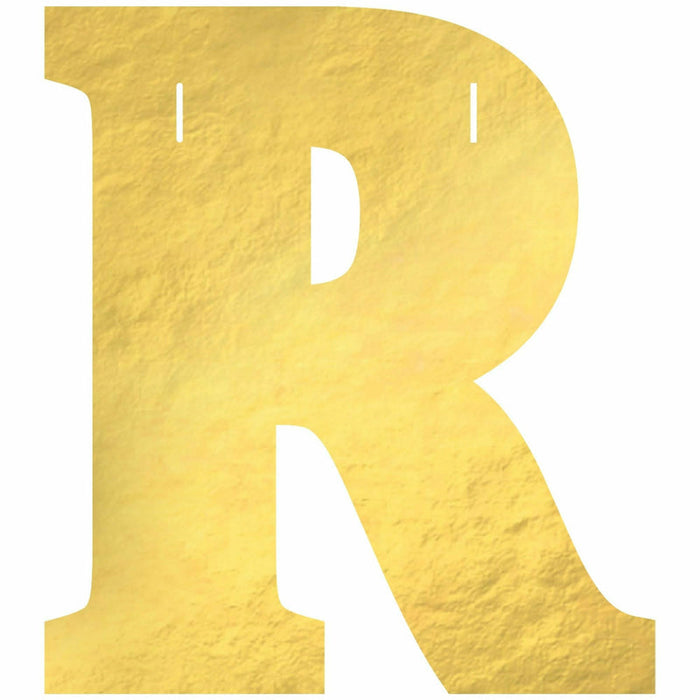 Create Your Own Banner "R" Gold Foil | 1ct