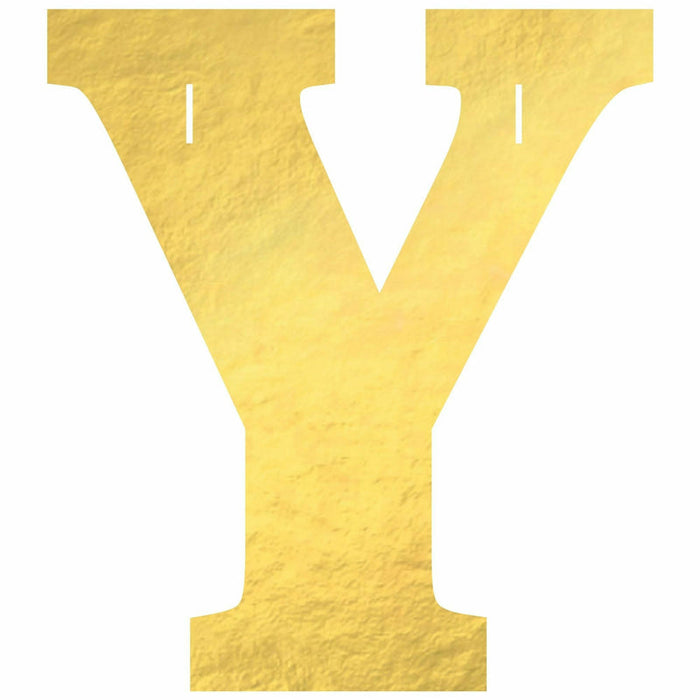 Create Your Own Banner "Y" Gold Foil | 1ct