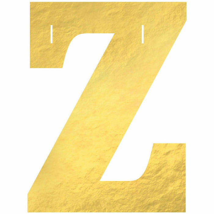 Create Your Own Banner "Z" Gold Foil | 1ct