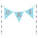 Blue One Pennant Cake Topper 