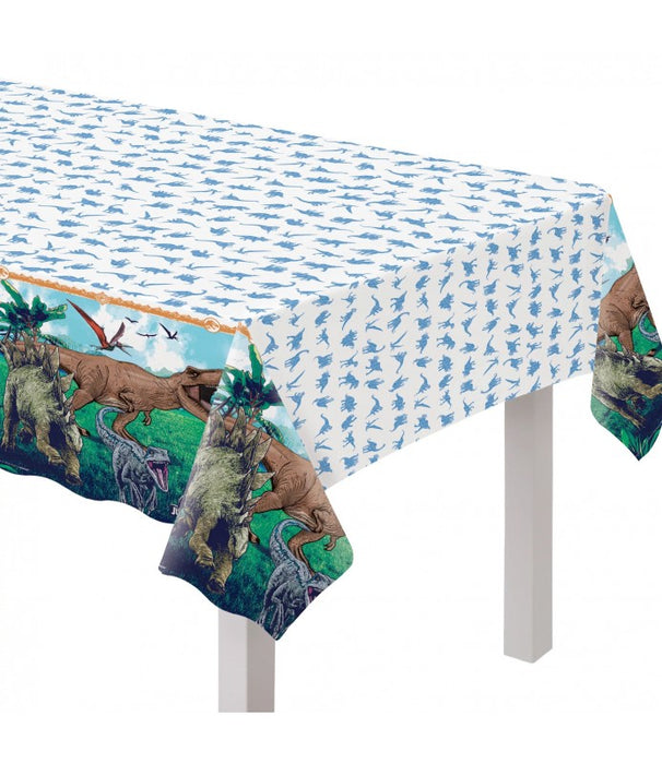Jurassic World Into The Wild Plastic Tablecover | 1ct