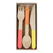 Neon Wooded Cutlery | 24 ct