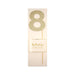 Gold Glitter Number Cake Topper Party Pick No. 8