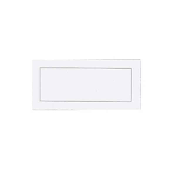 Pearl Border White Place Cards | 50ct