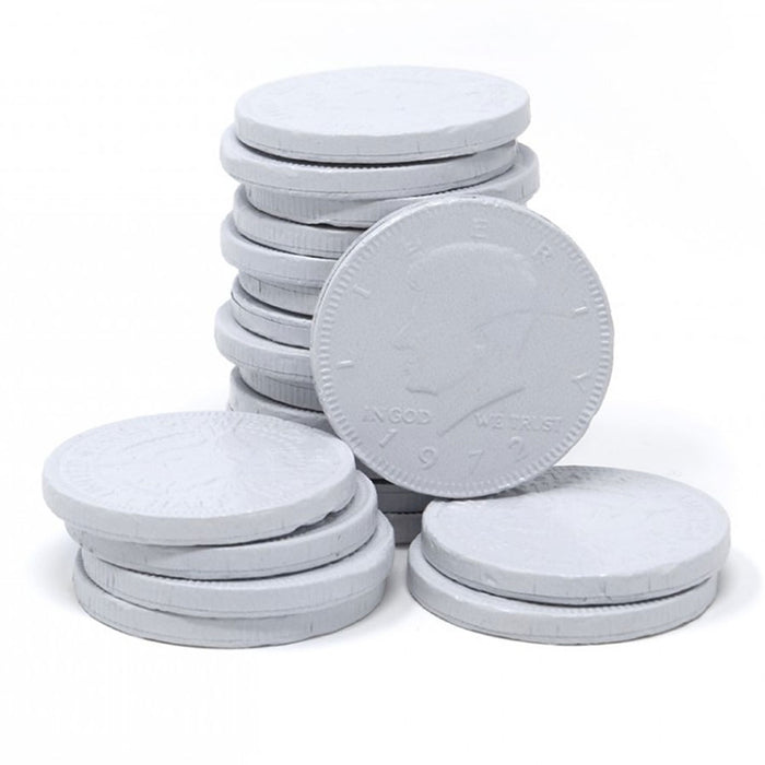 Fort Knox White Chocolate Coins 1.5" | 16oz.