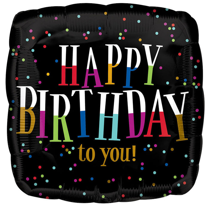 Happy Birthday To You Mylar Balloon 18"  | 1ct.