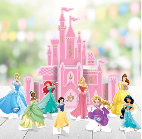 Disney Princess Once Upon a Time Table Decorating Kit | 9pc