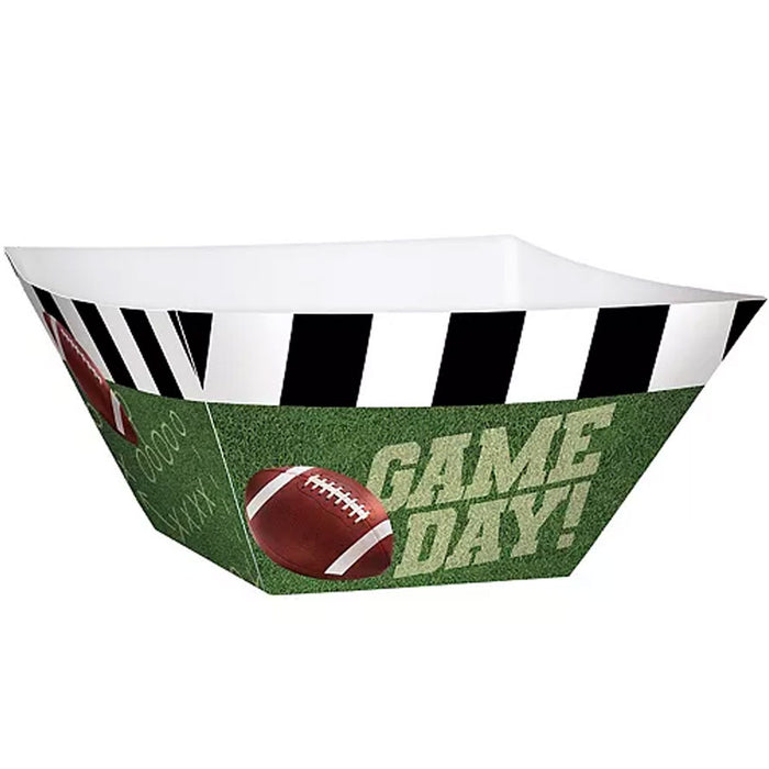 Go Fight Win Football Snack Bowls 3ct