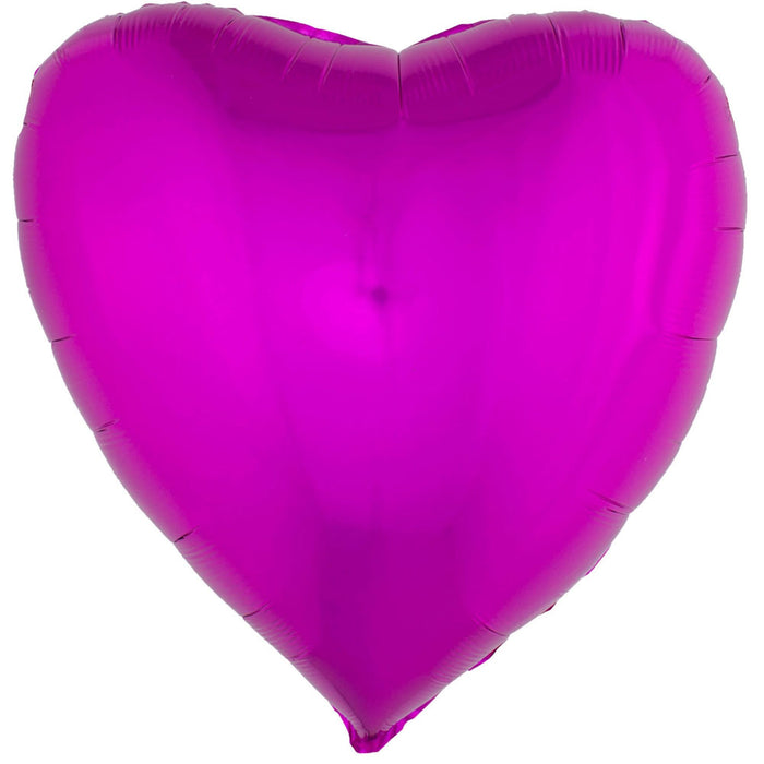 Pink Supershape Heart Balloon 30" | 1 ct