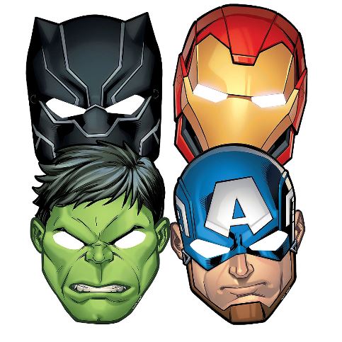Avengers Unite Masks | 8ct