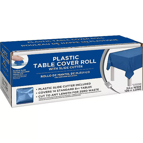 Bright Royal Blue Boxed Table Roll 54in x 126ft | 1ct