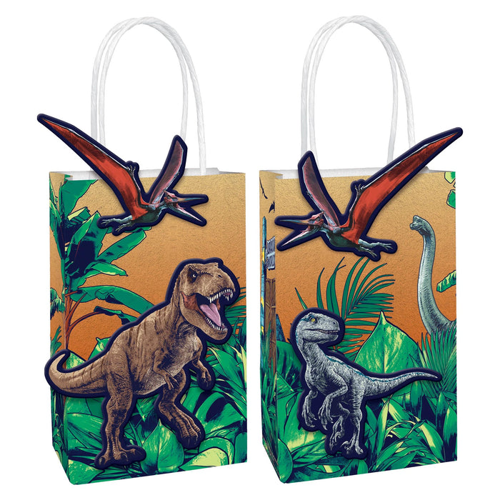 Jurassic World Into The Wild Kraft Bags | 8ct