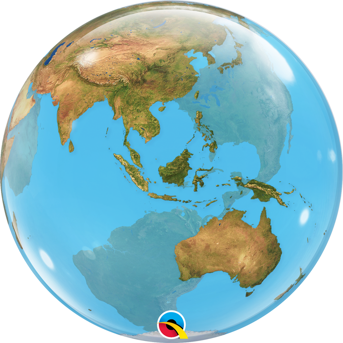 Planet Earth Bubble Balloon 22" | 1ct