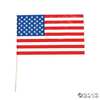 American Flags | 12ct | 11" x 18"