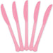 New Pink Plastic Knives | 20ct