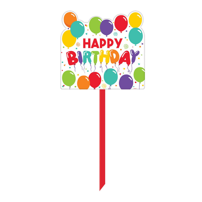 An image of a Birthday Celebration Yard Sign.