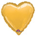 Metallic Gold Heart 18" Mylar Balloon | 1ct.