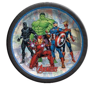 Avengers Unite Dessert Plates 7" | 8ct