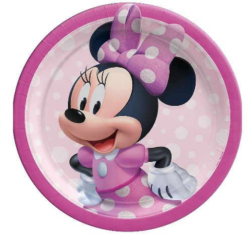 Minnie Mouse Lunch Plates  9'' | 8 ct