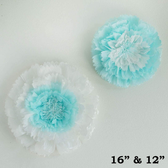 Starburst Tissue Flowers  2pcs | 1ct