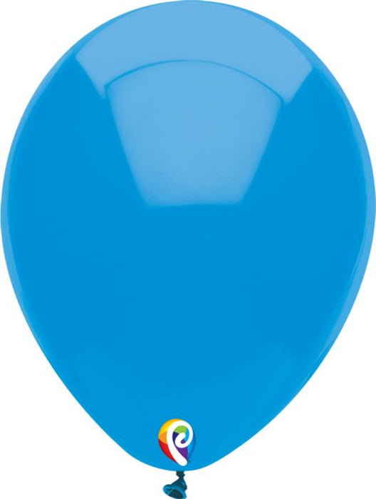 Ocean Blue Latex 7" Balloons 50 ct | 1ct
