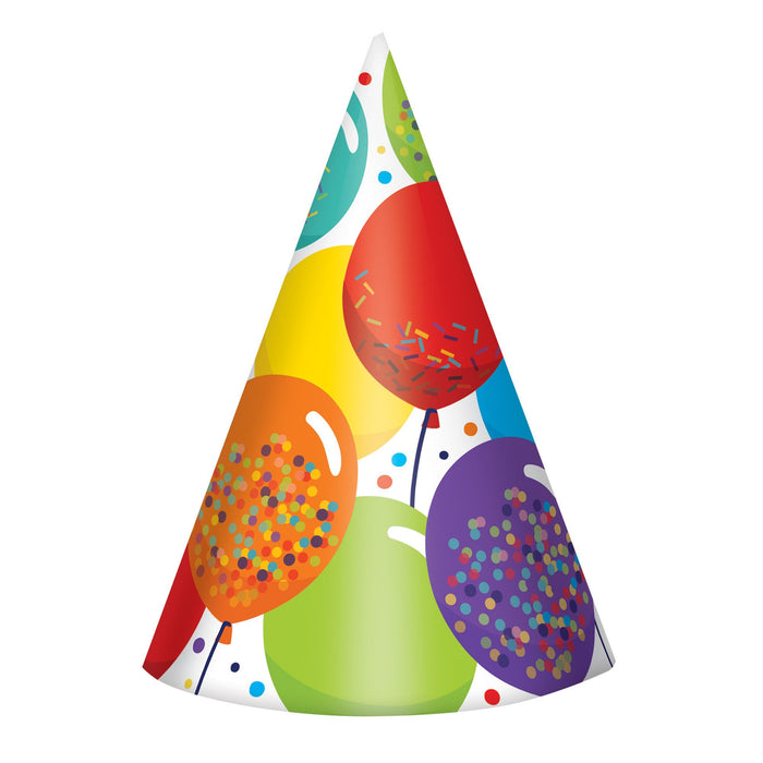 An image of a Birthday Celebration 7-inch Cone Hat.