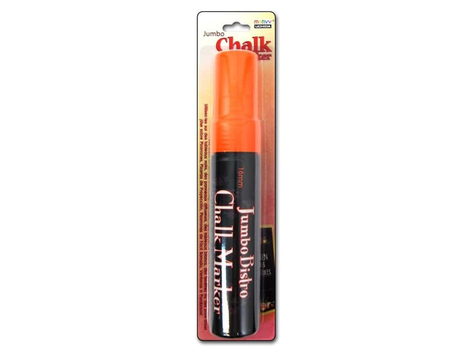 Jumbo Chalk Marker Fluorescent Orange | 1ct