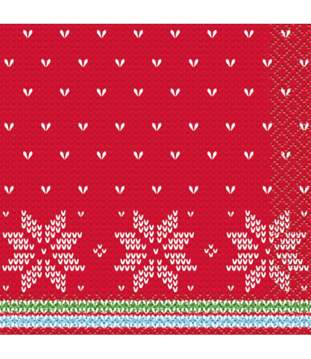 Christmas Ugly Sweater Beverage Napkins | 16ct