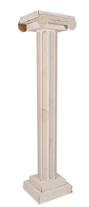 3D Cardboard Italian Column Prop 70" | 1ct