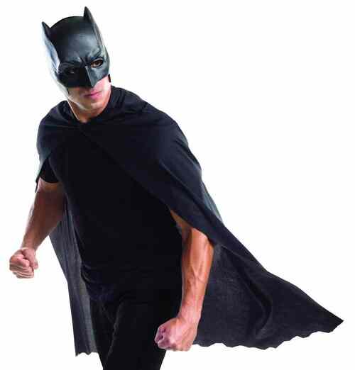Rubie's Costume The Dark Knight Rises Batman Cape and Mask Accessory Kit, Black, One Size