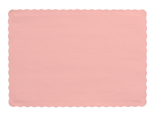 Placemat, Classic Pink. 9.5" x 14" | 50 ct