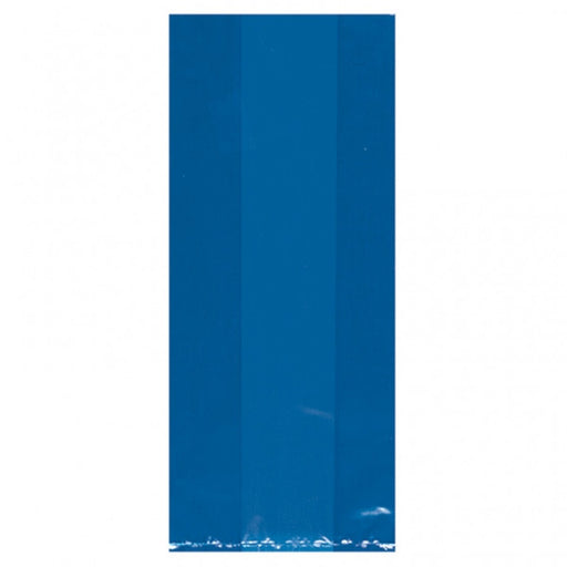 Royal Blue Translucent Party Bags Large | 25ct.