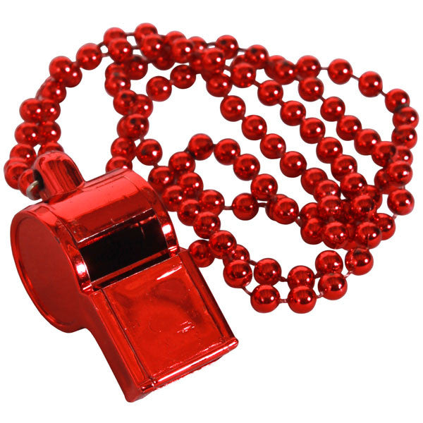 Red Whistle On Chain