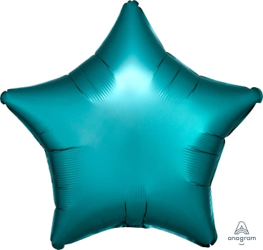 Jade Satin Luxe Star Balloon 18" | 1ct