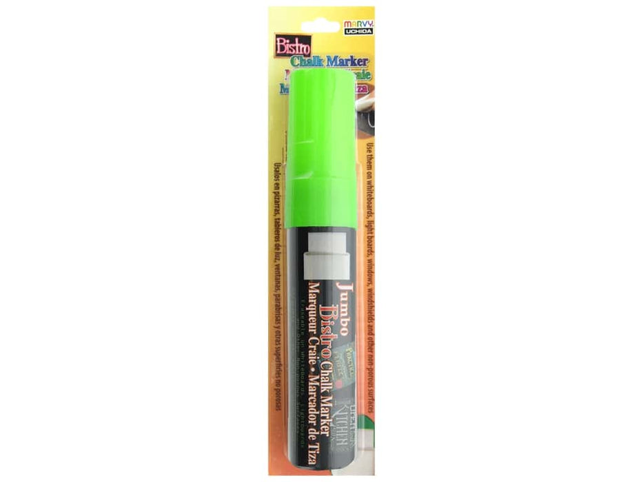 Jumbo Chalk Marker Fluorescent Green | 1ct