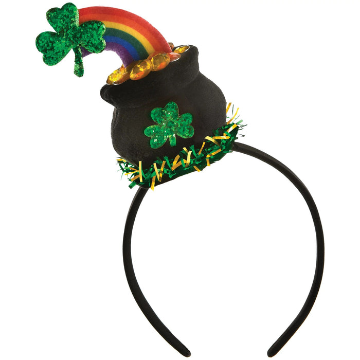 St. Patrick's Day Pot Of Gold Headband | 1ct
