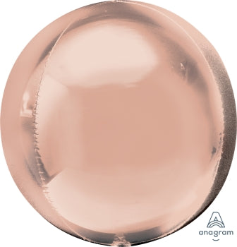 Rose-Gold-Orbz-Balloon 15" | 1ct